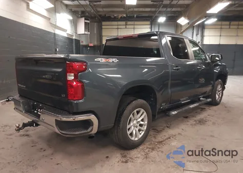 2022 Chevrolet Silverado 1500 Ltd 4Wd Short Bed Lt With 2Fl from USA, damaged, VIN 1GCPYJEK7NZ182161